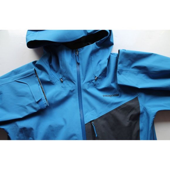 Patagonia SnowDrifter Jacket Andes Blue Size Small Shell - Picture 6 of 10